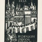 Ex-libris (bookplate) - The book of János Horváth