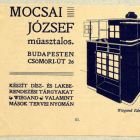 Műlap - for the cabinet maker József Mocsai