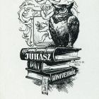 Ex-libris (bookplate) - From the books of Dr. Pál Juhász