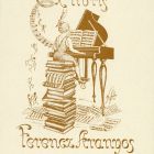 Ex-libris (bookplate) - Ferencz Aranyos