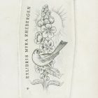 Ex-libris (bookplate) - Myra Rhebergen