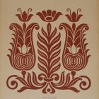 Design sheet - Hungarian style ornament