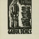 Ex-libris (bookplate) - Dénes Gábor