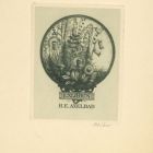 Ex-libris (bookplate) - H. E. Axelrad