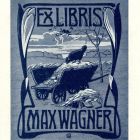 Ex-libris (bookplate) - Max Wagner