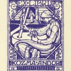 Ex-libris (bookplate) - Andor Kozma