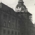 Architectural photograph - reconstruction of the the dome and lantern of the Museum of Applied Arts demaged in the course of the 1956 Revolution