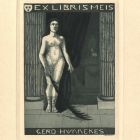 Ex-libris (bookplate) - Ger. Huennekes