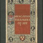 Plan - cover for the “Hungarian treasures of Art”