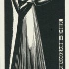 Ex-libris (bookplate) - The book of Sándor Kuthi