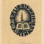 Ex-libris (bookplate) - meis G. A. Kinker