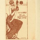 Ex-libris (bookplate) - Sz. et L. Réthy