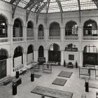 Interior photograph - the 'Recent Acquisitions' exhibition in the great hall of the Museum of Applied Arts in 1948, after the reconstruction following WW 2