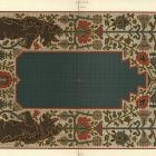 Design sheet - design for knotted carpet