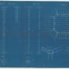 Design - Museum of Applied Arts-detailed drawing of the columns of the first floor ceremonial hall