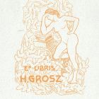 Ex-libris (bookplate) - H. Grosz