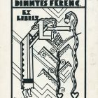 Ex-libris (bookplate) - Ferenc Dinnyés (ipse)