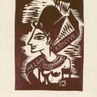 Ex-libris (bookplate) - The book of Helga