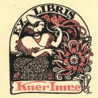Ex-libris (bookplate) - Imre Kner