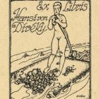 Ex-libris (bookplate) - Hansi von Divéky