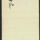 Letter paper with envelope