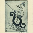 Ex-libris (bookplate) - Dr. István Lustig