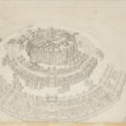 Plan - top view, perspective view of Atlantis-City