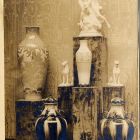 Exhibition photograph - Products of the Sevres porcelain factory, French group at the St. Louis Universal Exposition, 1904