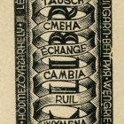 Occasional graphics - Exchange (in ten languages) Árpád Nagy