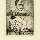 Ex-libris (bookplate) - Lili Greiner