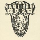 Ex-libris (bookplate) - Dóra