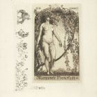 Ex-libris (bookplate) - Margarete Poeverlein