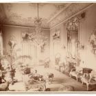 Interior photograph - salon in the Emmer palace, Buda(Bem embankment 8.)