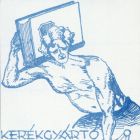 Ex-libris (bookplate) - Gyula Kerékgyártó