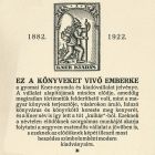 Kiadói jelvény - Kner Printing and Publishing Company in Gyoma
