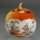 Perfume vessel - apple-shaped