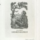 Ex-libris (bookplate) - Hanns Heeren