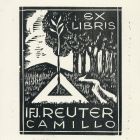 Ex-libris (bookplate) - Camillo Reuter Jr.