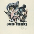 Ex-libris (bookplate) - Jozef Peters