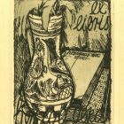 Ex-libris (bookplate) - Géza Herzog