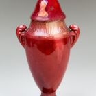 Vase with lid