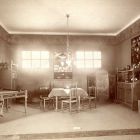 Exhibition photograph - dining room furniture,Turin Exhibition of Decorative Art 1902