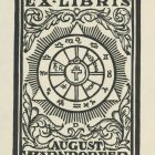 Ex-libris (bookplate) - August Waerndorfer