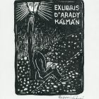 Ex-libris (bookplate) - Dr. Kálmán Arady