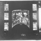 Exhibition photograph - stained-glass window, Christmas Exhibition of The Association of Applied Arts 1902
