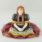 Statuette (Figure) - Sitting peasant woman