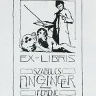Ex-libris (bookplate) - Szabolcs Einczinger and Ferenc Einczinger