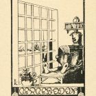 Ex-libris (bookplate) - Book of Ödön Gergely