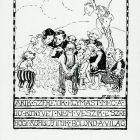 Ex-libris (bookplate) - Book of the family of László Gaál