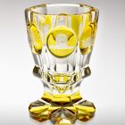 Footed commemorative glass - Spa-ccure glass